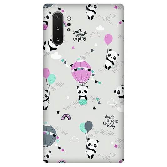 Playful Pandas and Balloons Case Samsung Galaxy Note 10 Plus