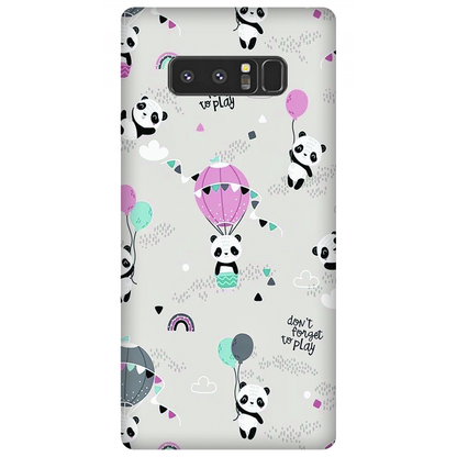 Playful Pandas and Balloons Case Samsung Galaxy Note 8