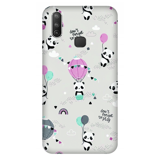 Playful Pandas and Balloons Case Vivo U10