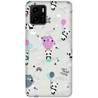 Playful Pandas and Balloons Case Vivo Y15c