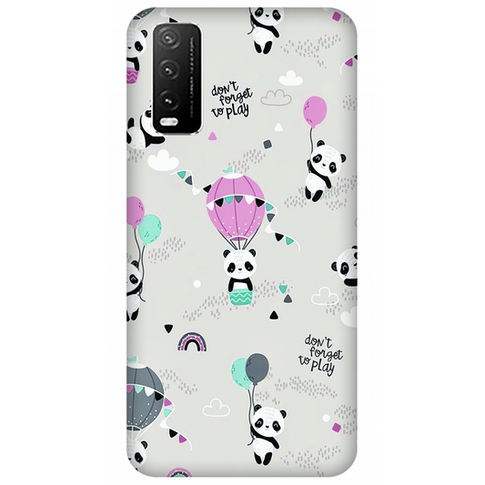 Playful Pandas and Balloons Case Vivo Y20