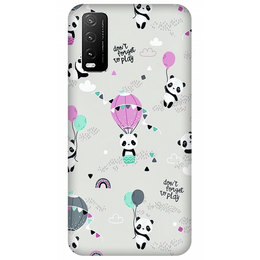 Playful Pandas and Balloons Case Vivo Y20T
