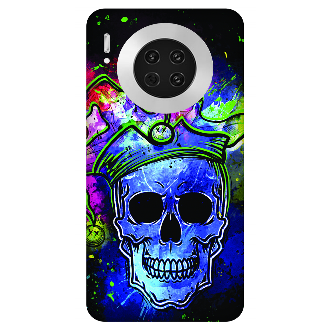 Psychedelic Royal Skull Case Huawei Mate 30