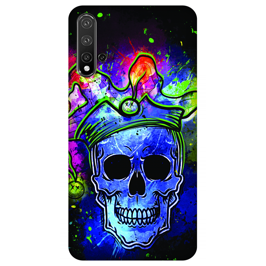 Psychedelic Royal Skull Case Huawei Nova 5