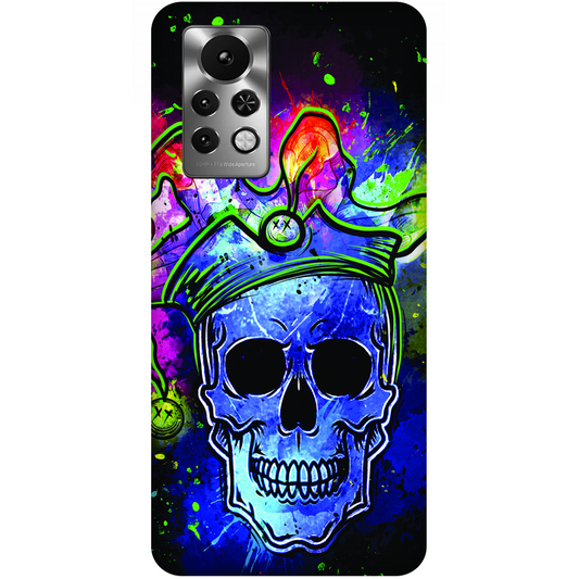 Psychedelic Royal Skull Case Infinix Note 11s