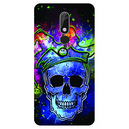 Psychedelic Royal Skull Case Nokia 5.1