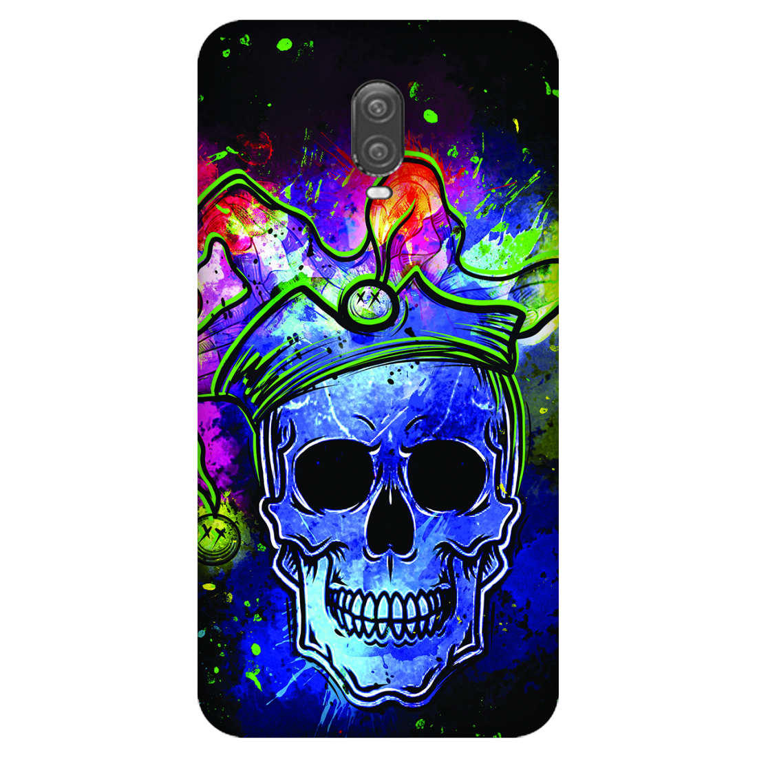 Psychedelic Royal Skull Case OnePlus 6T