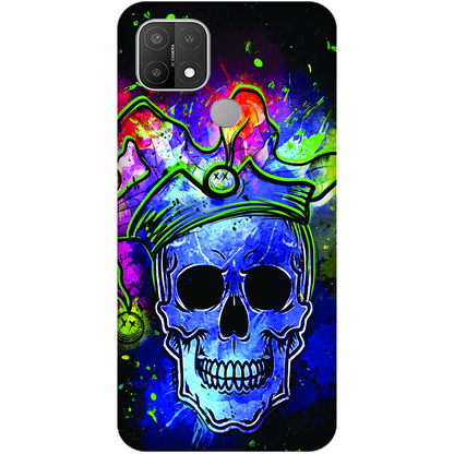 Psychedelic Royal Skull Case Oppo A15