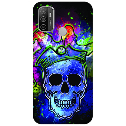 Psychedelic Royal Skull Case Oppo A33 (2020)