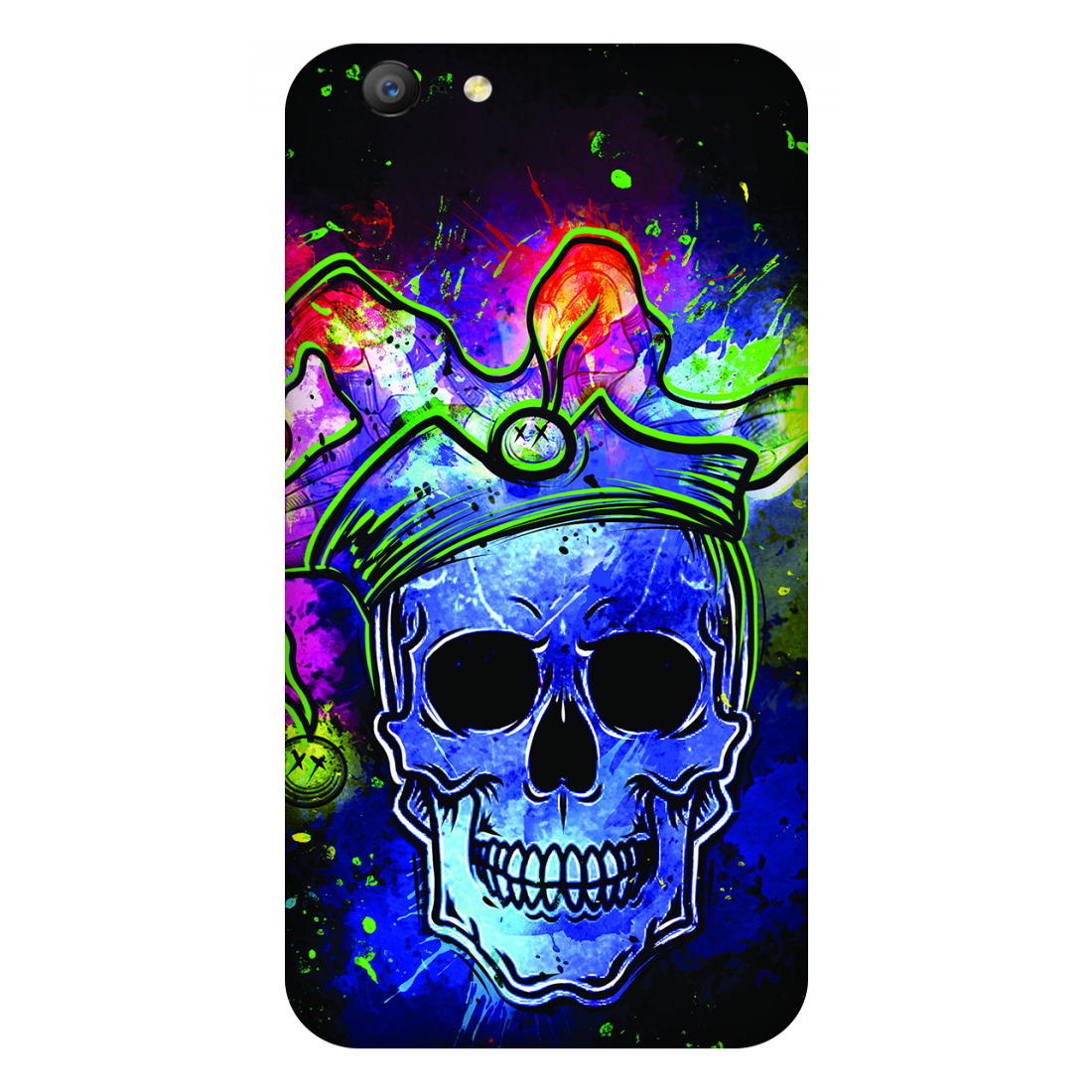 Psychedelic Royal Skull Case Oppo A39