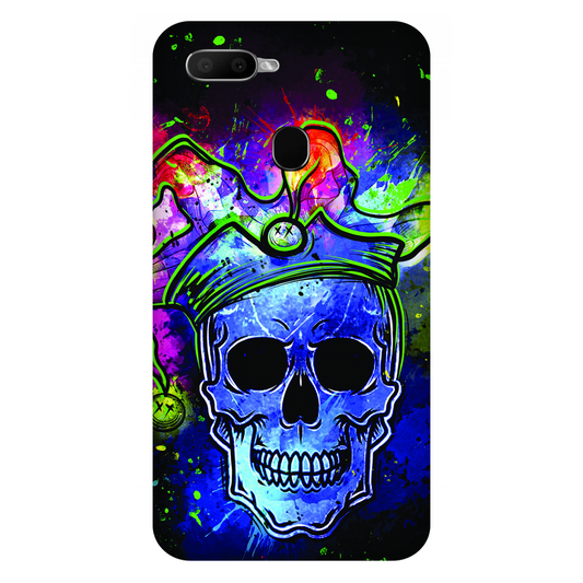 Psychedelic Royal Skull Case Oppo A5s