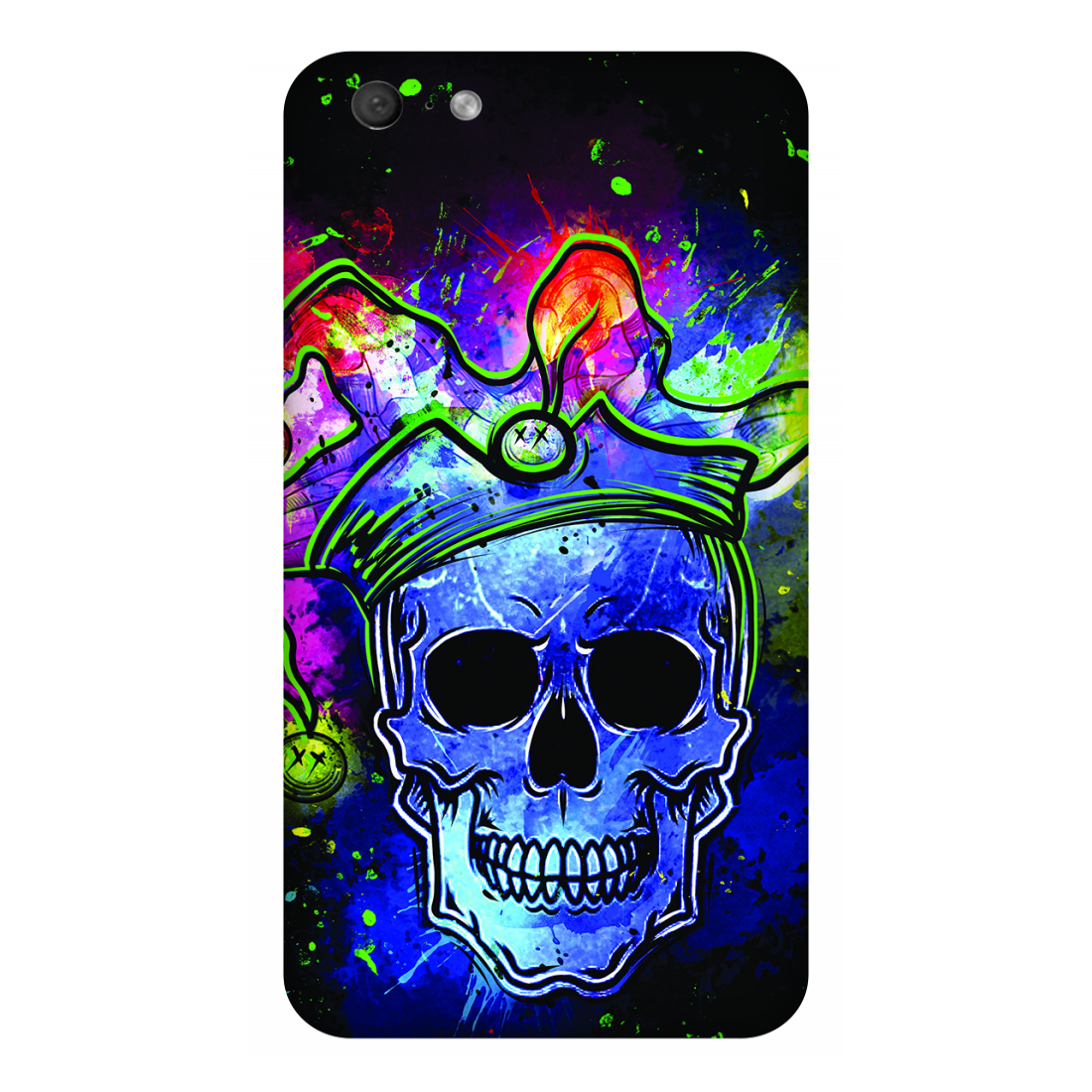 Psychedelic Royal Skull Case Oppo A71K