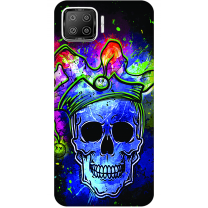 Psychedelic Royal Skull Case Oppo A73