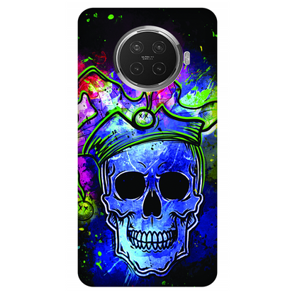 Psychedelic Royal Skull Case Oppo Ace2 5G