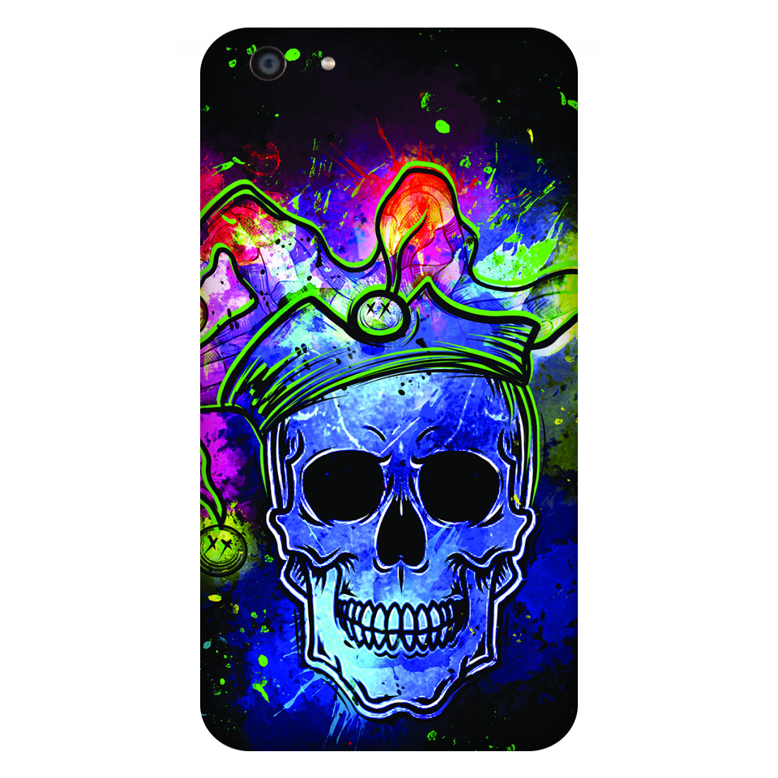 Psychedelic Royal Skull Case Oppo F3