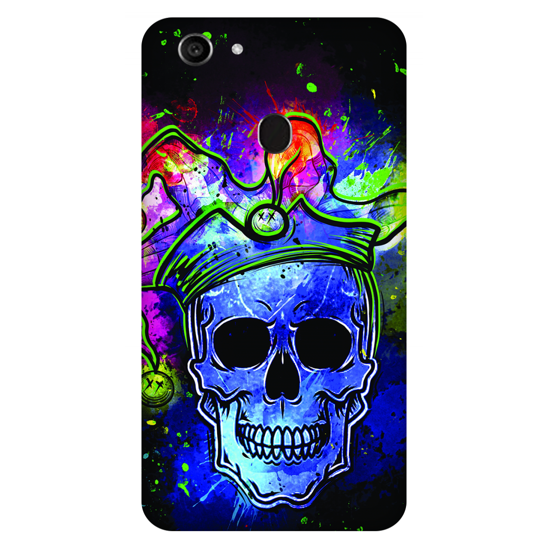 Psychedelic Royal Skull Case Oppo F5