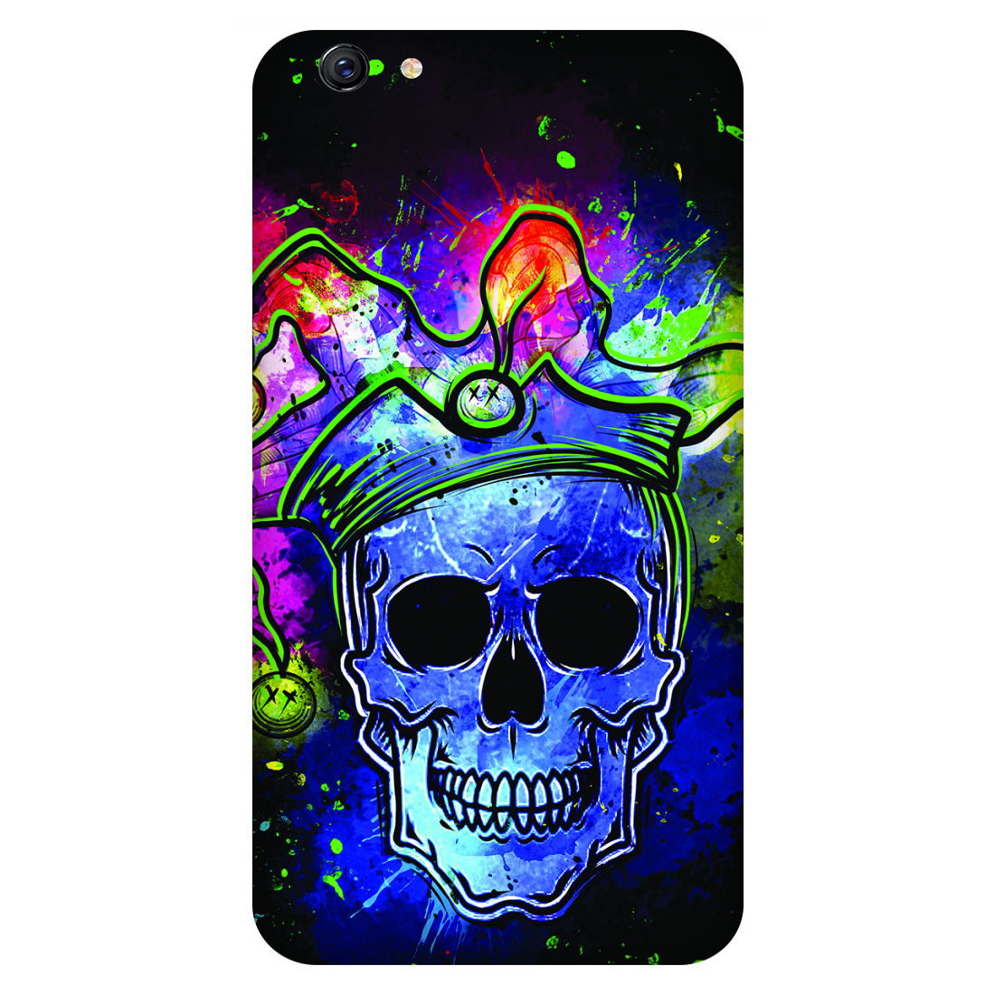 Psychedelic Royal Skull Case Oppo R9s Plus