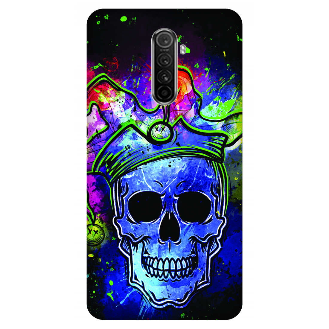 Psychedelic Royal Skull Case Oppo Reno Ace