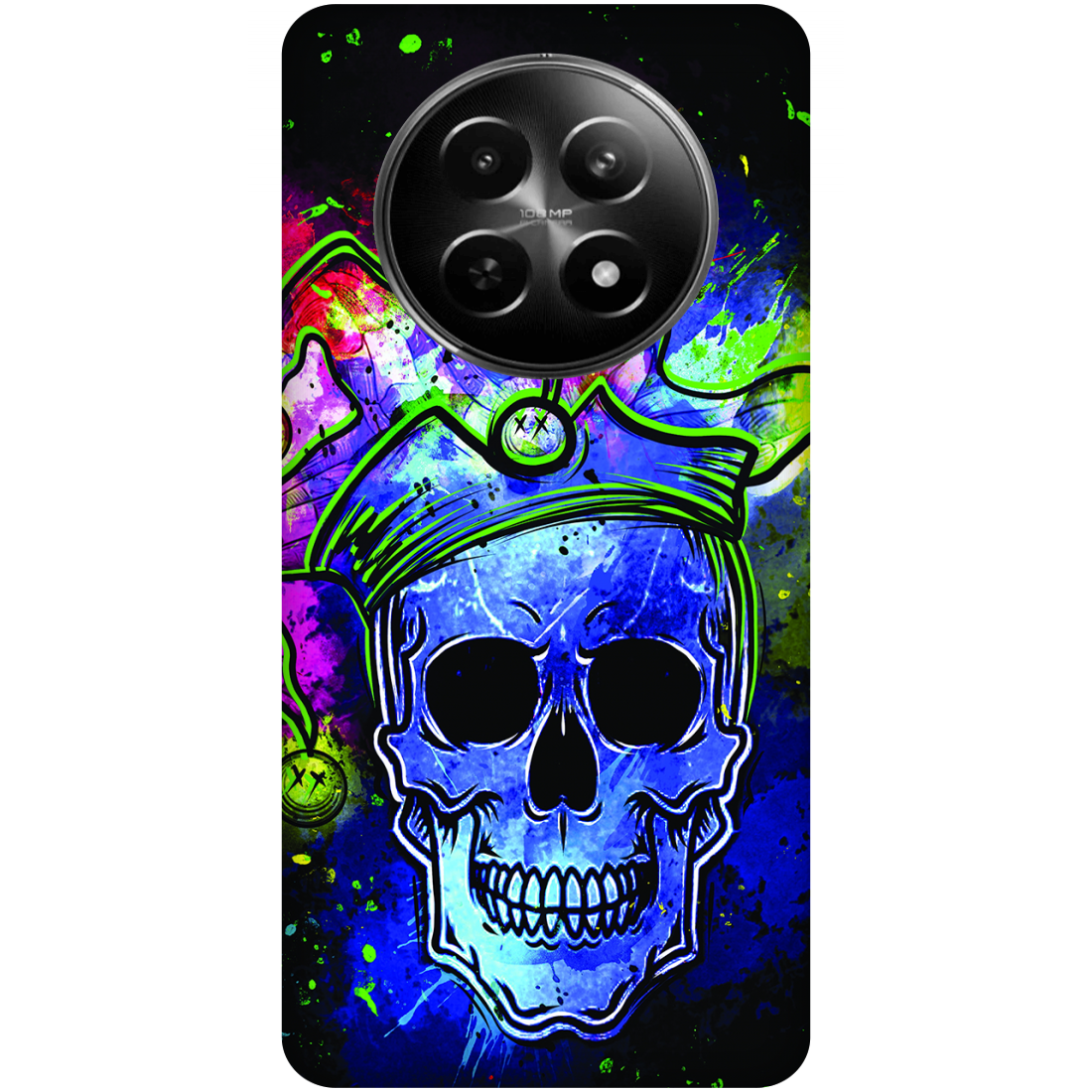 Psychedelic Royal Skull Case Realme 12 5G