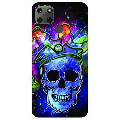 Psychedelic Royal Skull Case Realme C25Y