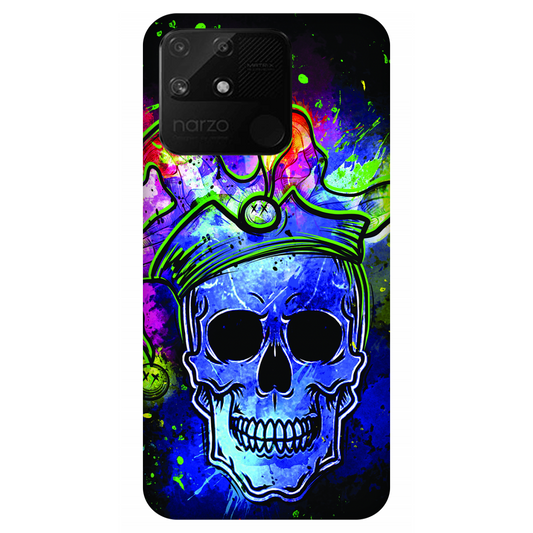 Psychedelic Royal Skull Case Realme Narzo 50A