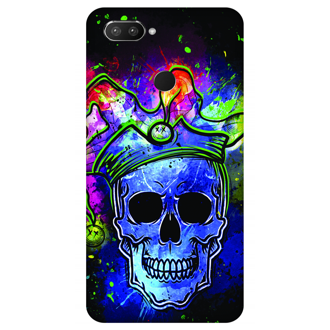 Psychedelic Royal Skull Case Realme U1