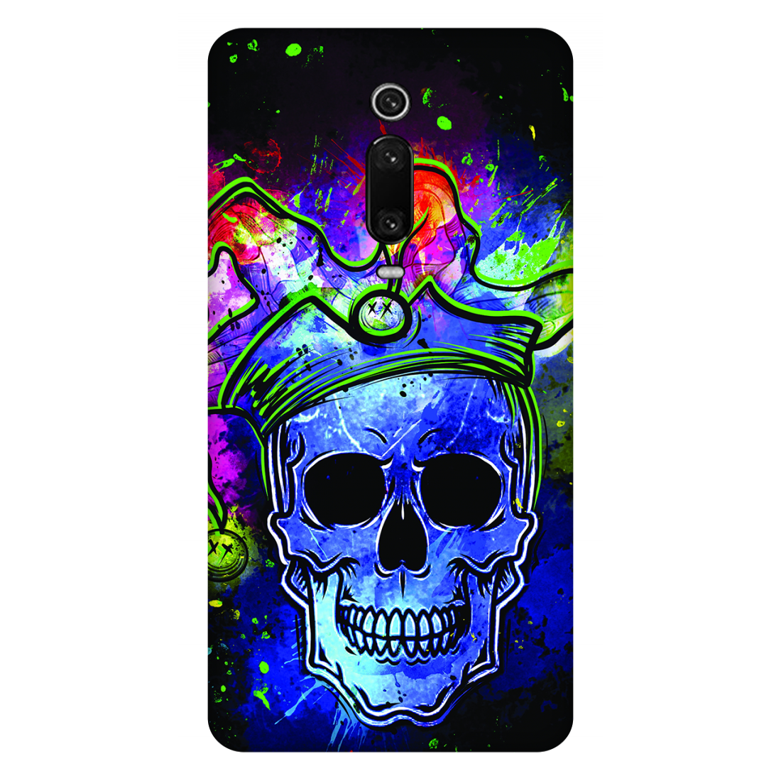 Psychedelic Royal Skull Case Redmi K20