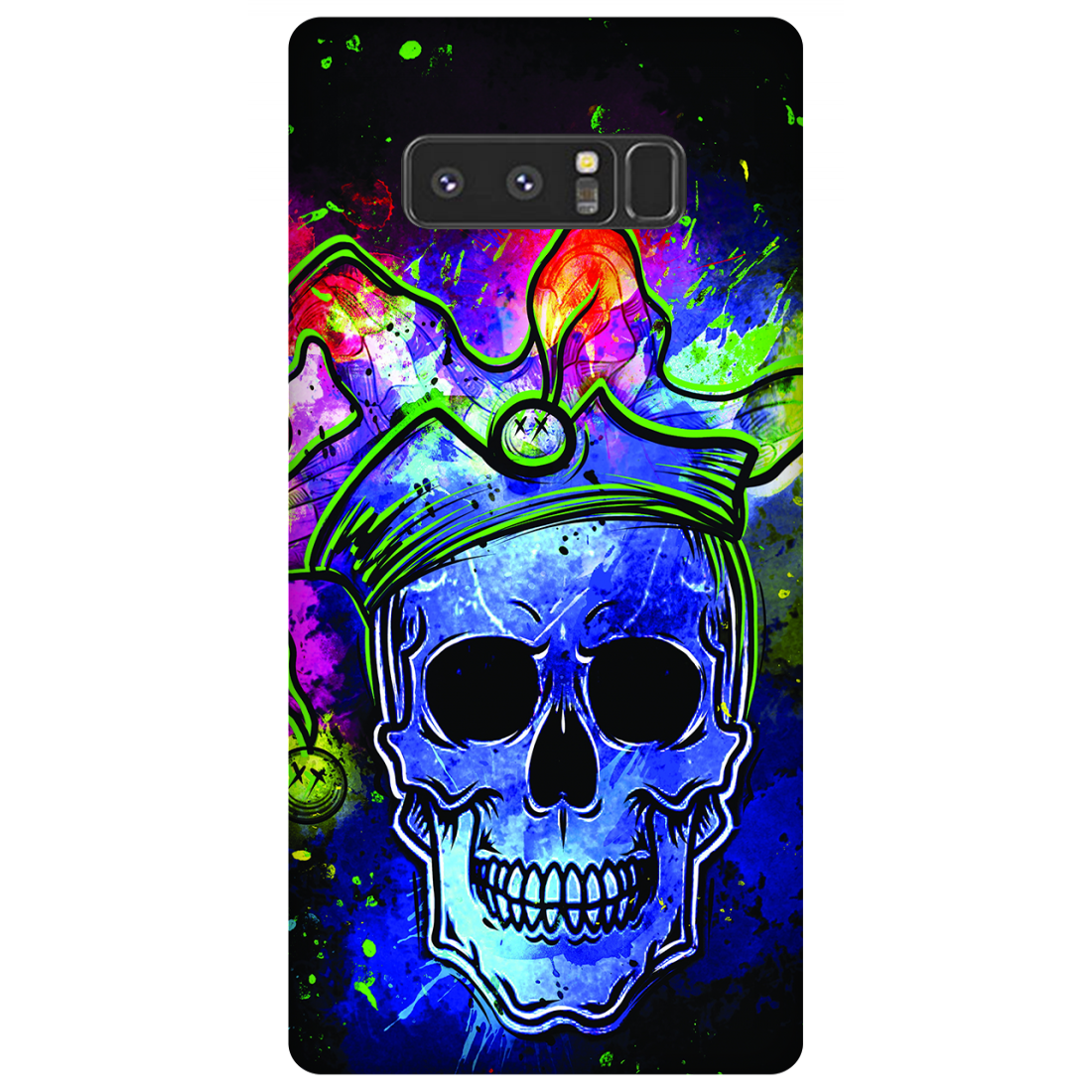 Psychedelic Royal Skull Case Samsung Galaxy Note 8