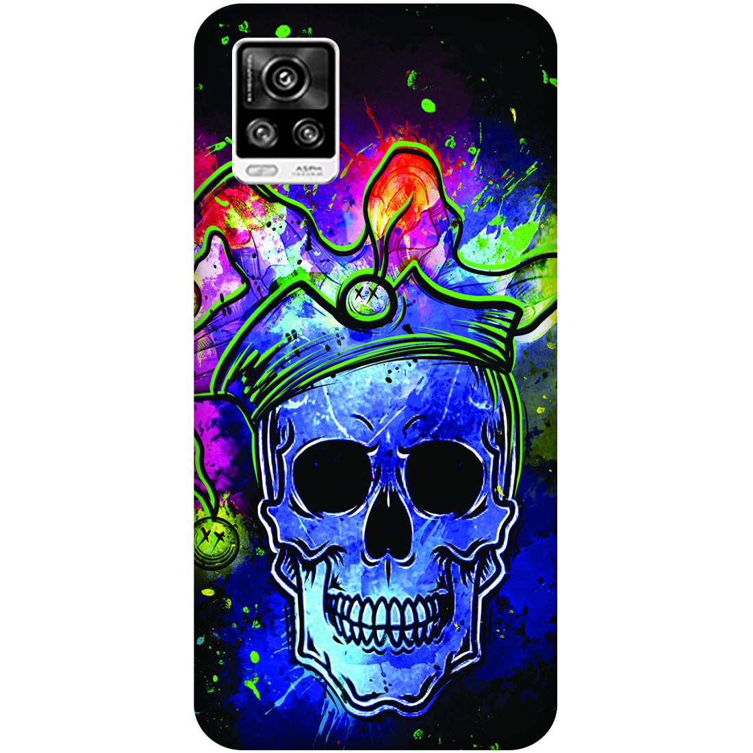 Psychedelic Royal Skull Case Vivo V20