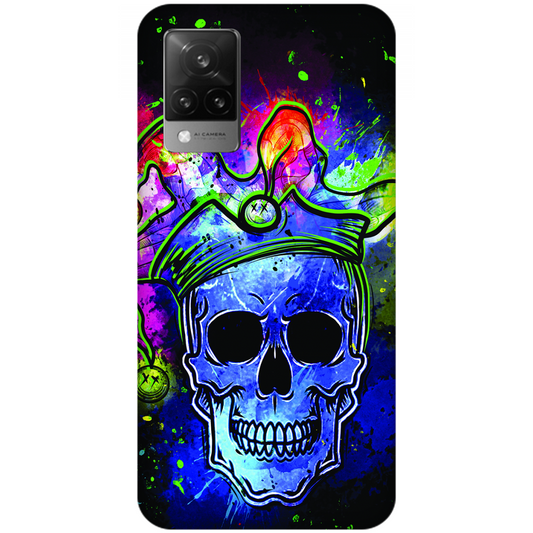 Psychedelic Royal Skull Case Vivo V21 5G