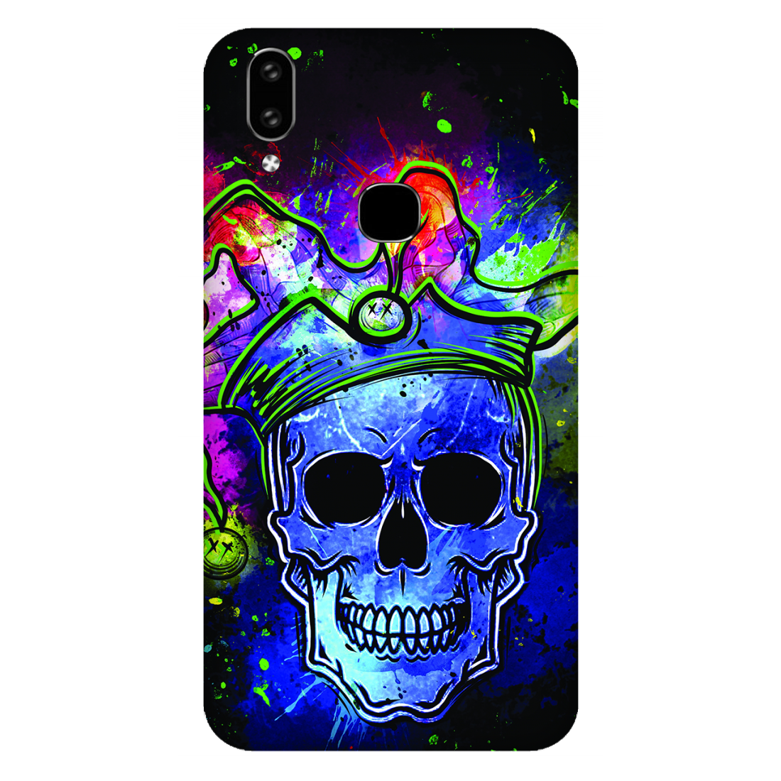 Psychedelic Royal Skull Case Vivo V9