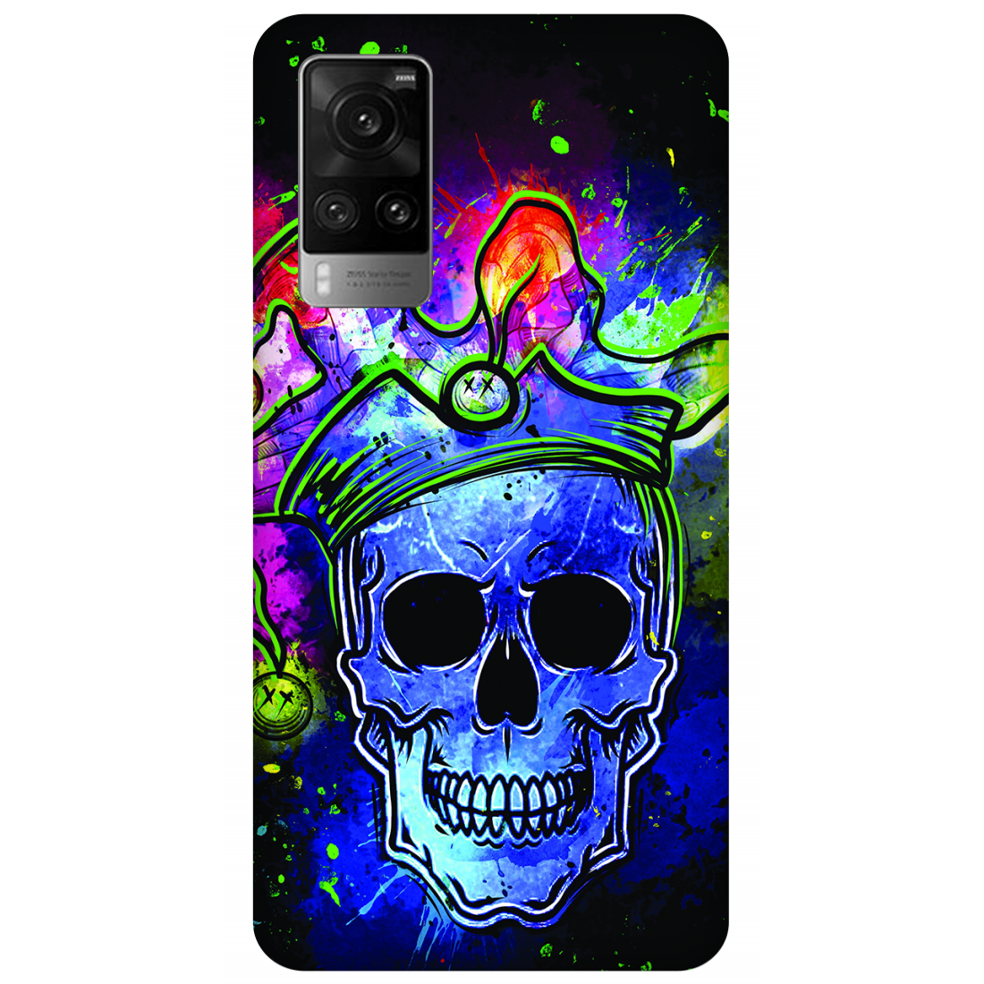 Psychedelic Royal Skull Case Vivo X60