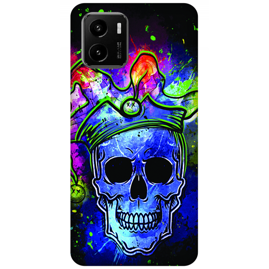 Psychedelic Royal Skull Case Vivo Y15s 2021