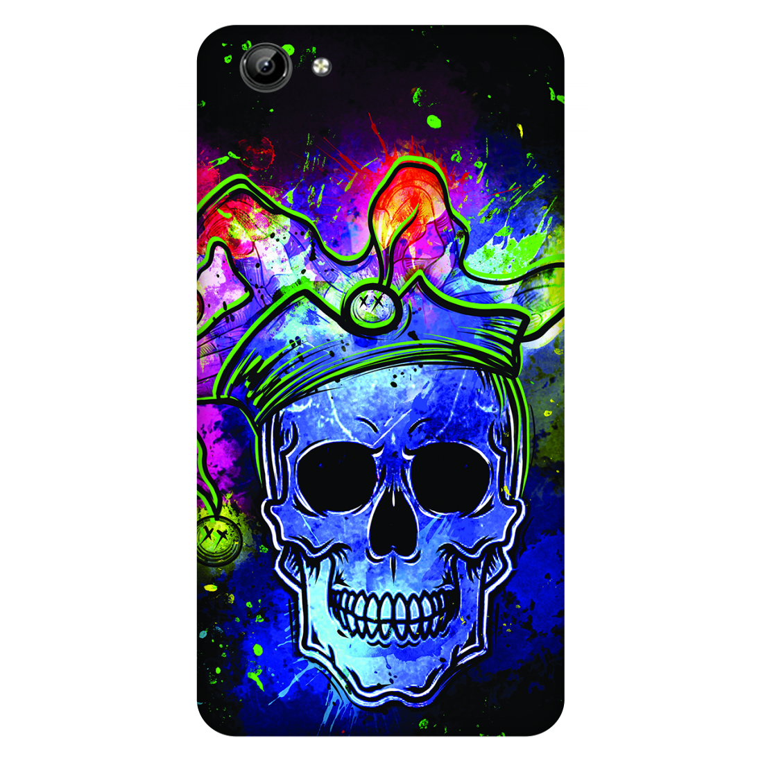 Psychedelic Royal Skull Case Vivo Y71i