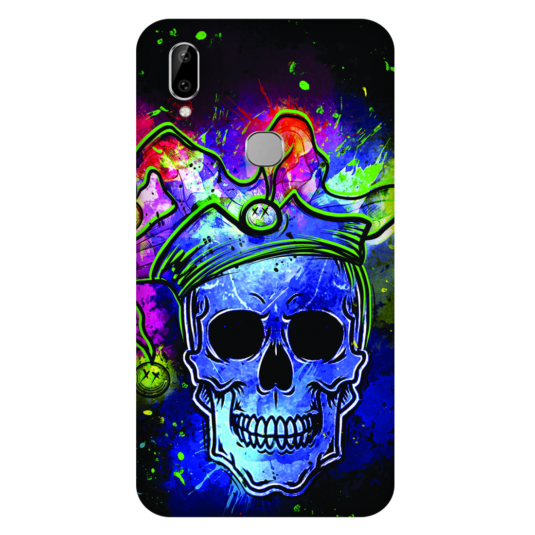 Psychedelic Royal Skull Case Vivo Y83 Pro