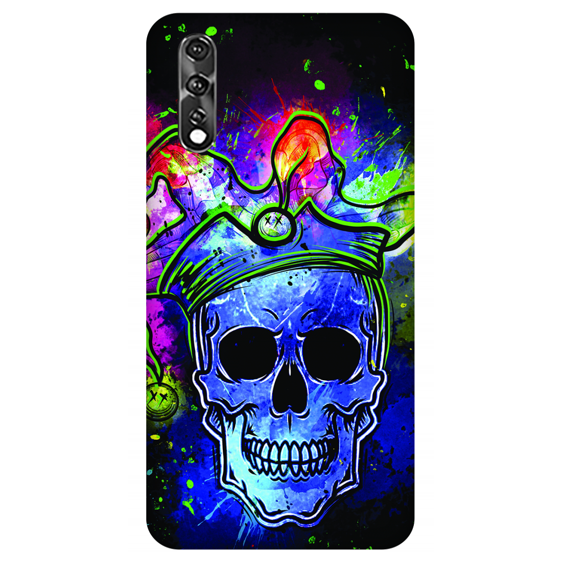 Psychedelic Royal Skull Case Vivo Z1X