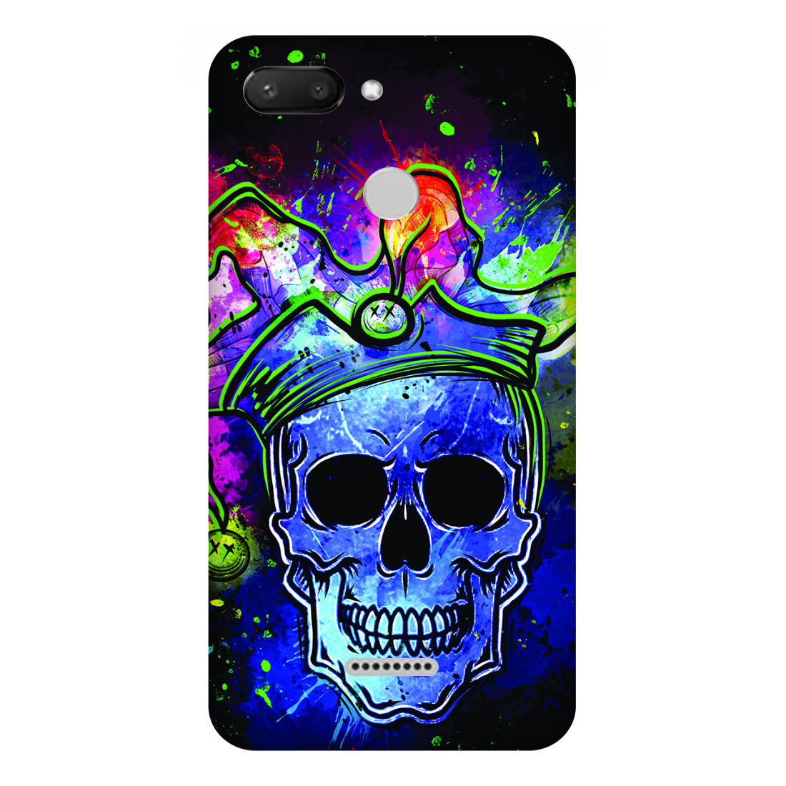 Psychedelic Royal Skull Case Xiaomi Redmi 6