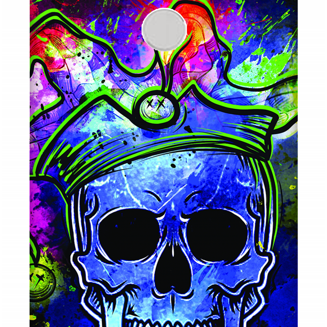 Psychedelic Royal Skull Case Xiaomi Redmi Y1