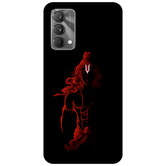 Red Silhouette of a Warrior Ram Case Realme GT Master Edition 5G