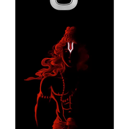 Red Silhouette of a Warrior Ram Case Samsung Galaxy J2 (2016)