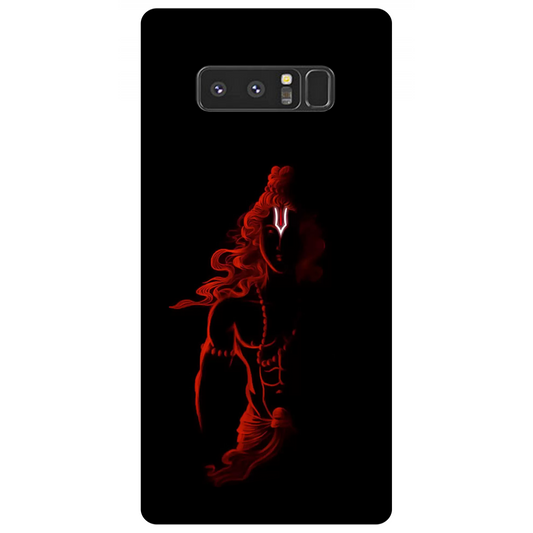 Red Silhouette of a Warrior Ram Case Samsung Galaxy Note 8