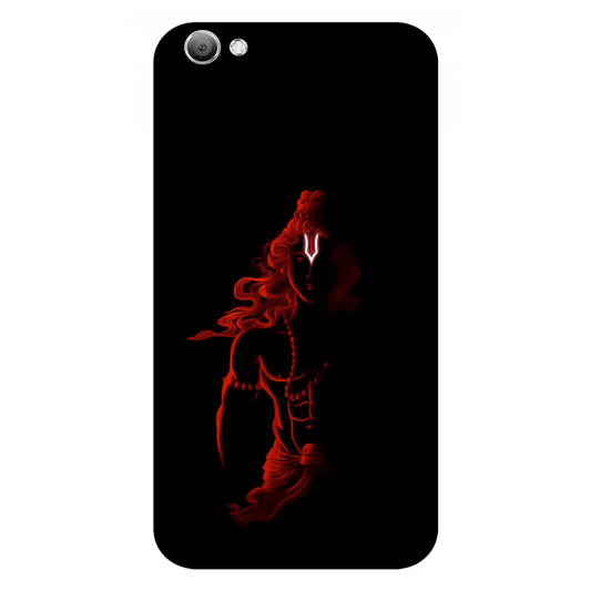Red Silhouette of a Warrior Ram Case Vivo V5s
