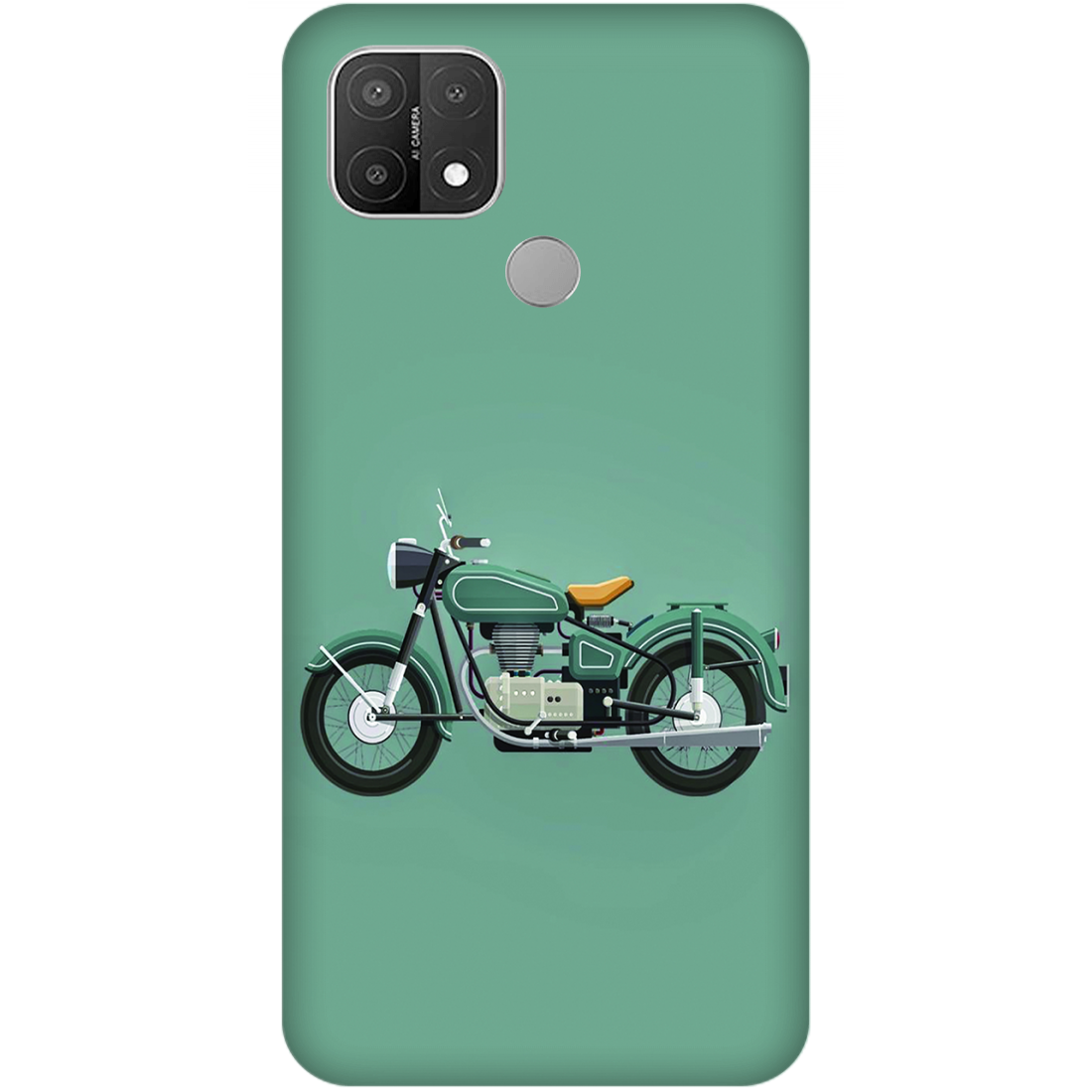 Showcasing a Motorcycle Case Oppo A15