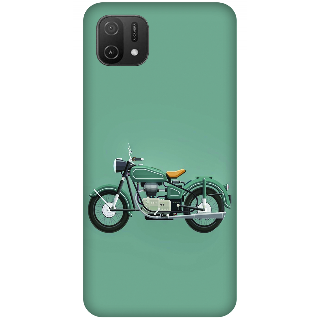 Showcasing a Motorcycle Case Oppo A16K