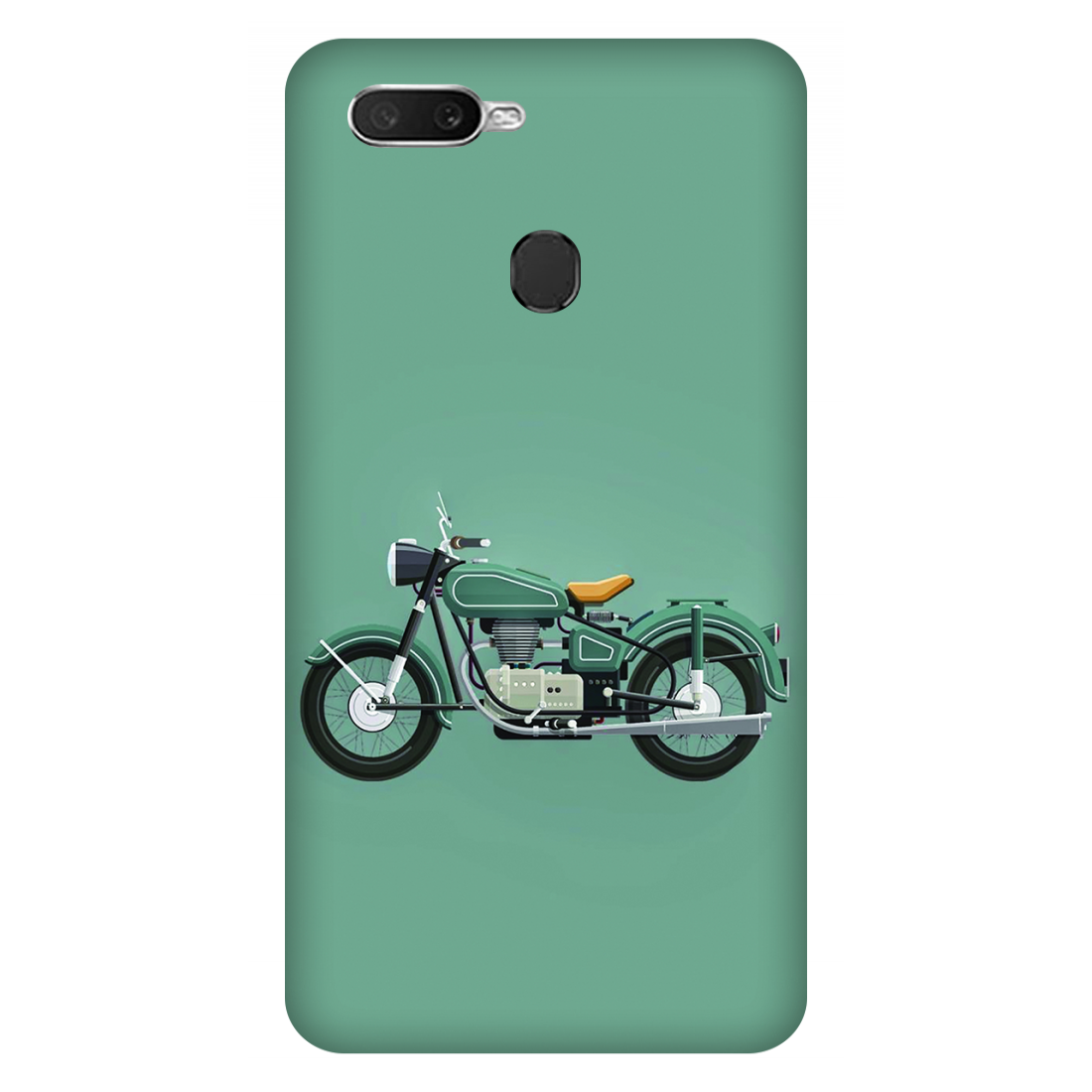 Showcasing a Motorcycle Case Oppo A7