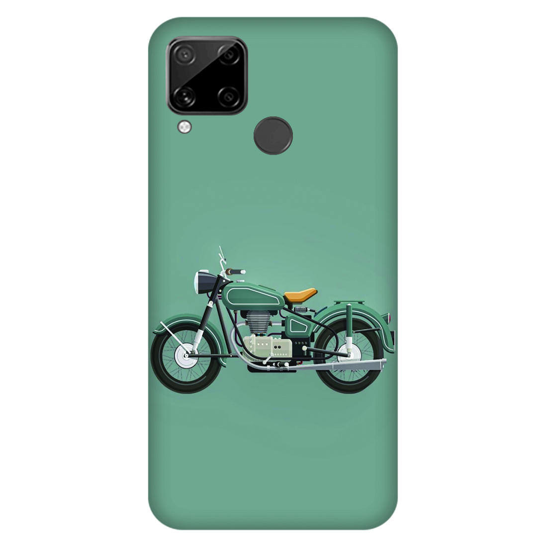 Showcasing a Motorcycle Case Realme C15