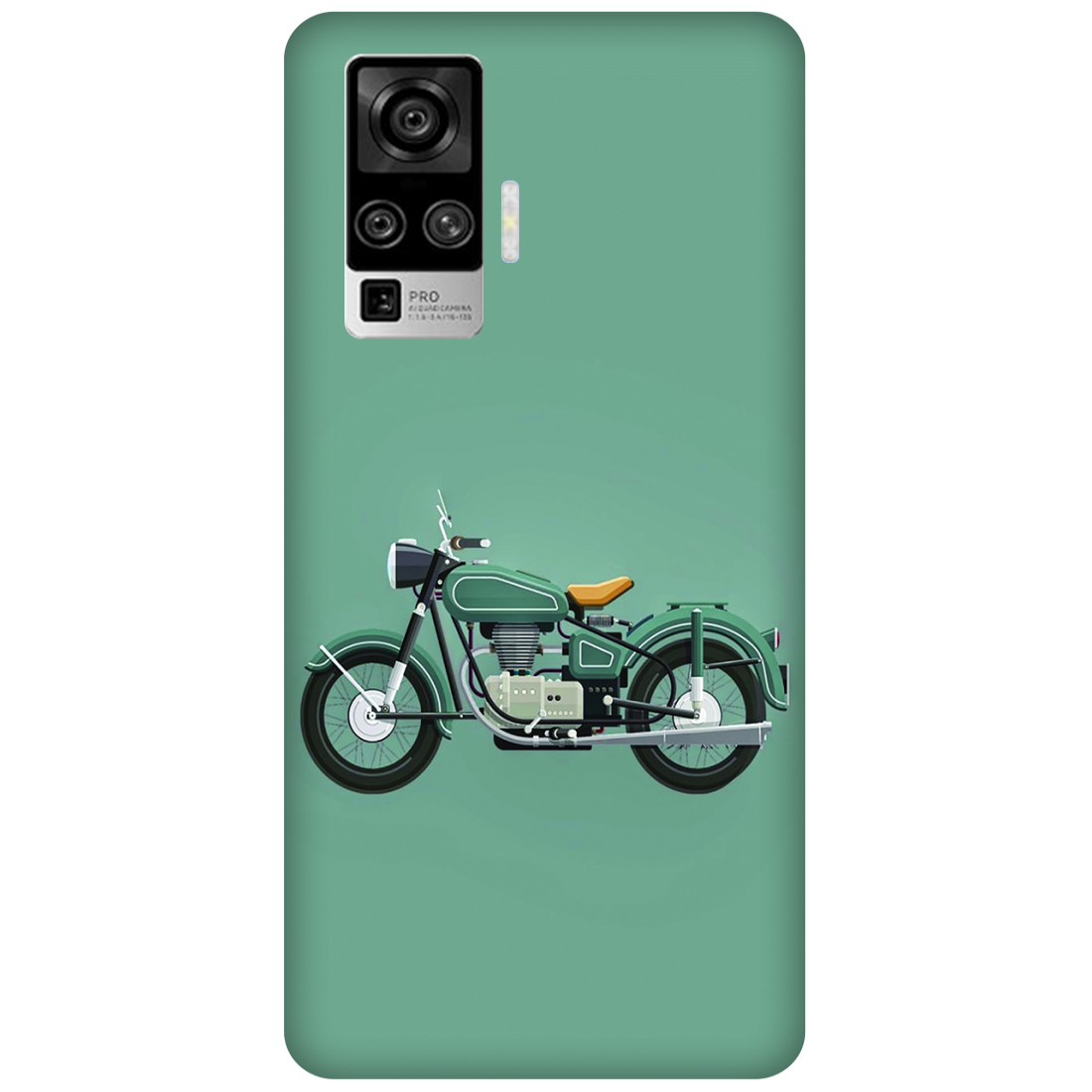 Showcasing a Motorcycle Case Vivo X50 Pro (2020)