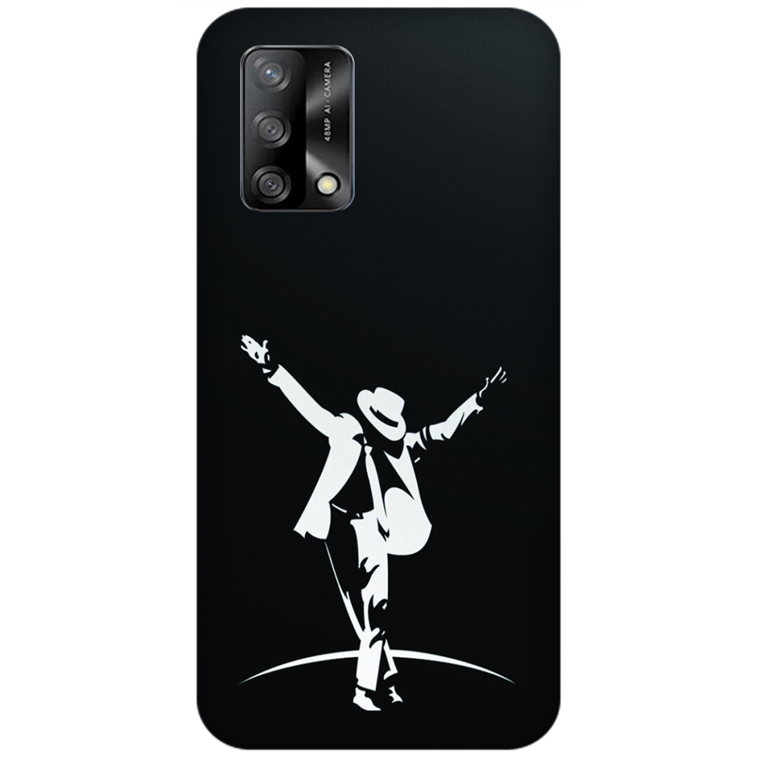 Silhouette of a Dancer Case Oppo A74