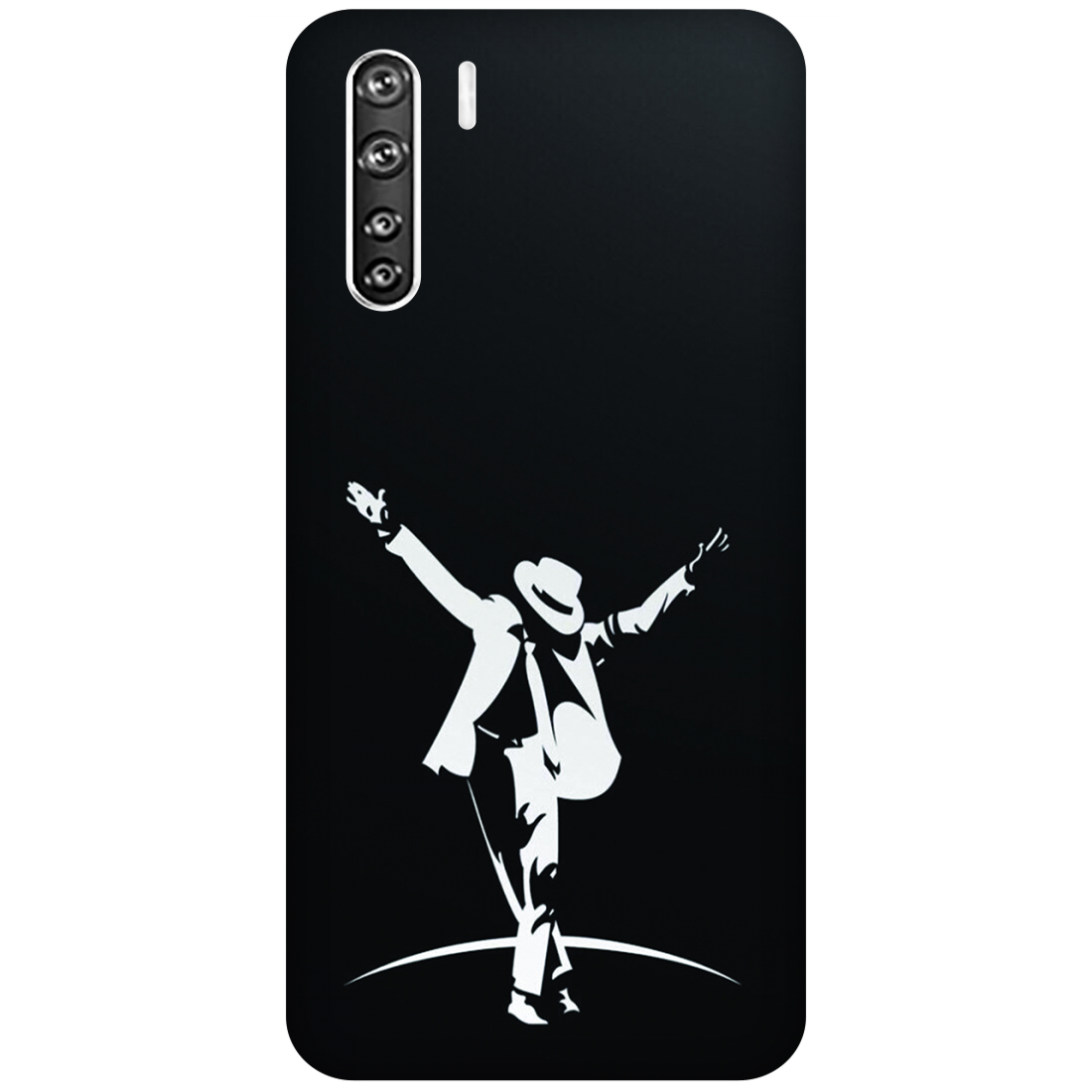 Silhouette of a Dancer Case Oppo A91