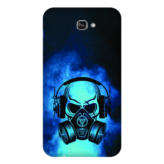 Skull in Gas Mask with Headphones Case Samsung Galaxy J7 Prime